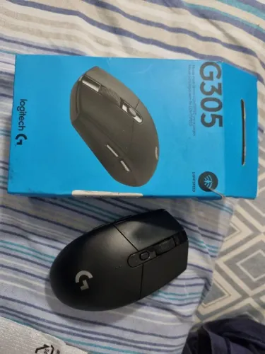 mouse sem fio logitech g305 lightspeed para jogos (sem adaptador precisa comprar) 