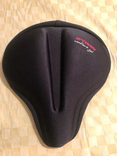 Capa para Banco de Bicicleta Ergo GEL marca BTWIN confort gel importado
