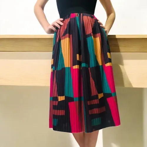 Saia Plissada Moda Evangélica TAM PP