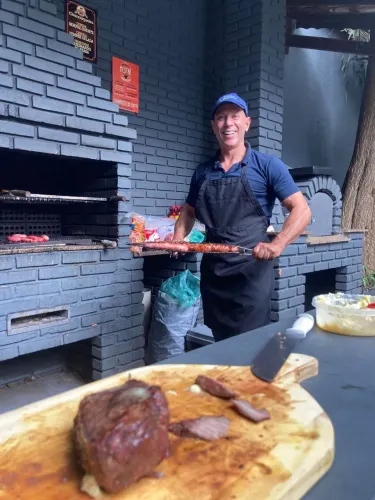 Serviço doméstico, forno fogão grelha trivial carne exótica frutos do mar manutenção res