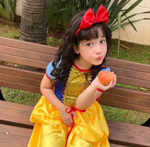 Fantasia infantil Branca de neve