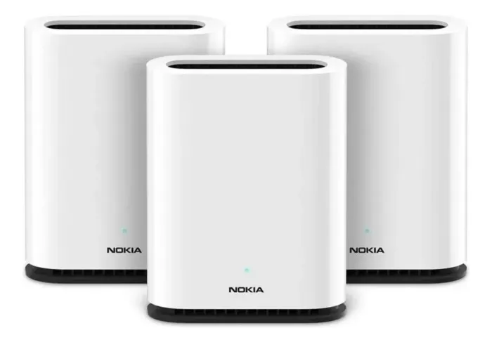 Roteador Wi-fi Mesh Nokia Beacon 1 Com 3 Unidades Cor Branco