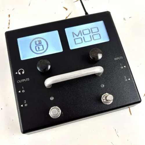 Pedaleira P/ Guitarra Baixo Violão Voz Piano Mod Devices Mod Duo