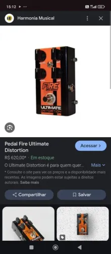 Pedal Fire Ultimate Distortion