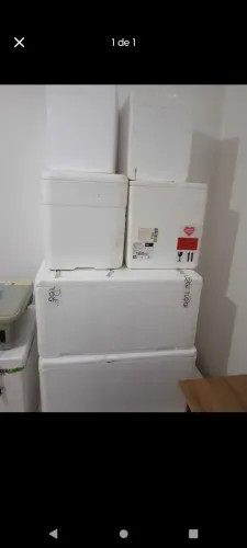 Caixa de Isopor para Entrega de Alimentos, vários tamanhos