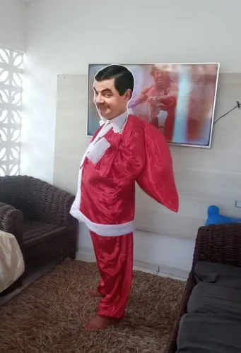 vendo roupa de papai Noel