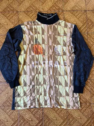 CAMISETA GOLEIRO DA FERROVIÁRIA 1993 usada em jogo