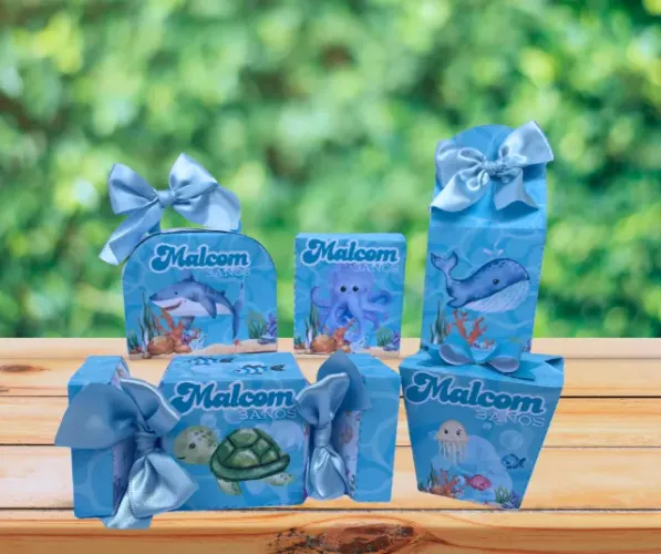 kit personalizados 30 peças