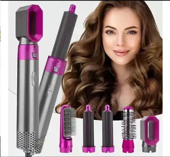Escova secadora de cabelo 5 em 1