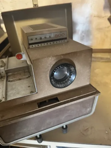 Projetor de slides argos 500