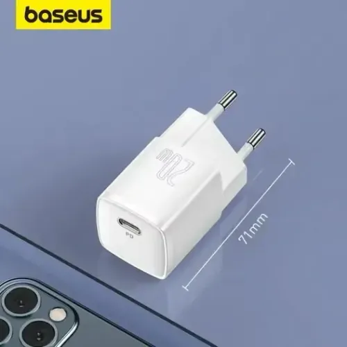 Carregador Baseus Turbo/Fast Charger 20W Original (Novo/Lacrado)