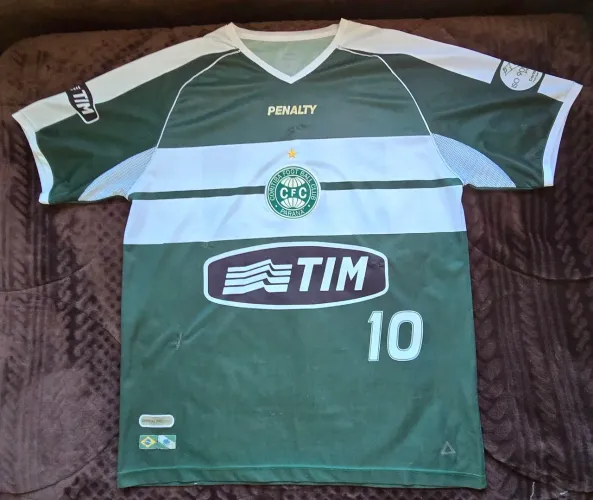 Camisa Coritiba 2001 Reserva Penalty (Nº 10) - Relíquia / Retrô