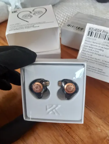Fone De Ouvido Retorno de palco Kz Edx Pro Original Lacrado - Pronta Entrega