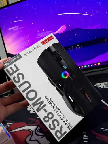 Mouse RS8 Sem Fio (2.4Ghz)