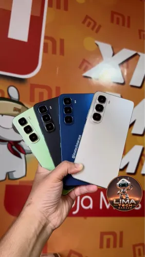 Infinix Hot 60i 256GB com 8GB + 8GB DE RAM Lacrado ENTREGA GRÁTIS!