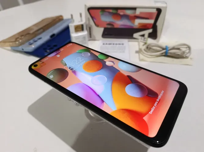 Celular Samsung Galaxy A11 Original Completo Na Caixa Com Nota Fiscal 