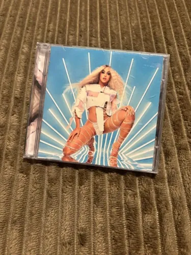 cd pabllo vittar "não para não" original + mini poster (usado)