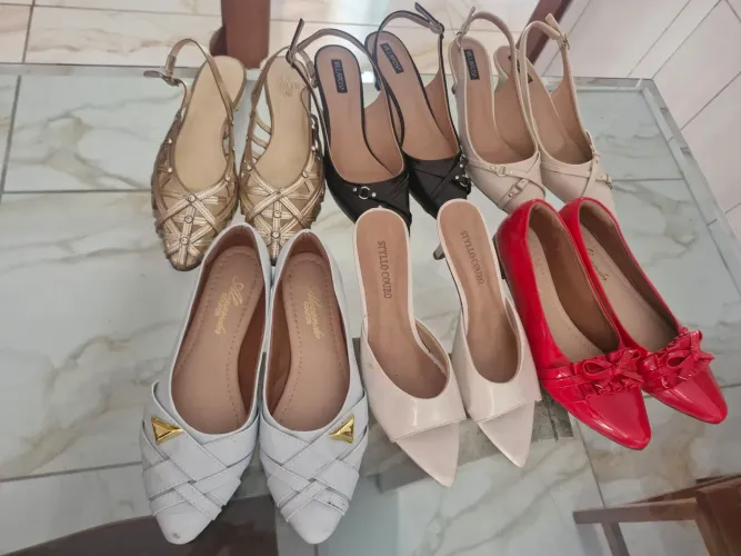Sapatos semi novos tamanho 37