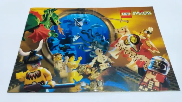 Lote 2 encartes antigos de Lego 1995.