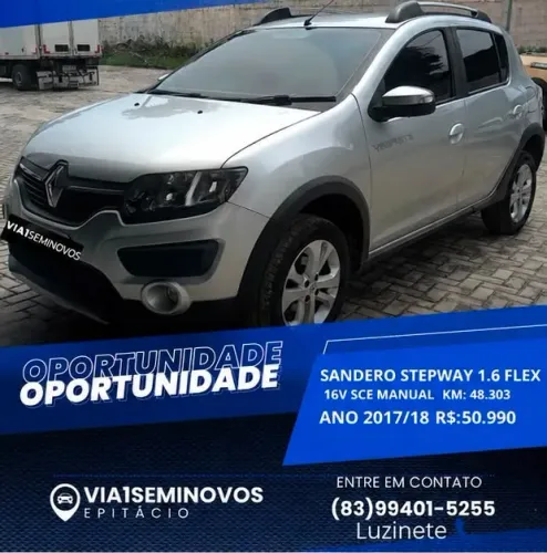 Renault Sandero Stepway Flex 1.6 16V 5P 2018