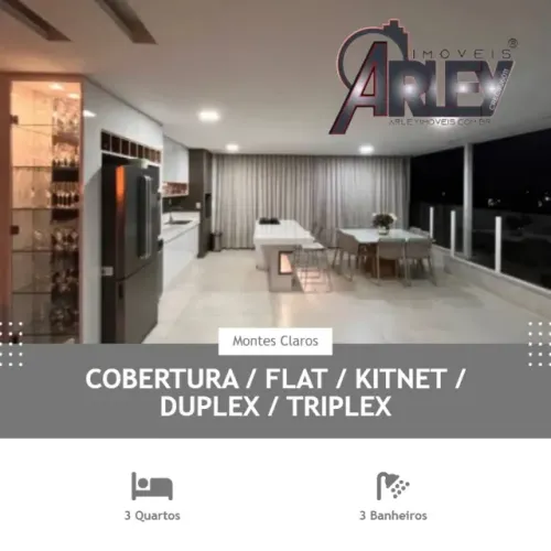 Apto cobertura na melhor localização do Ibituruna
