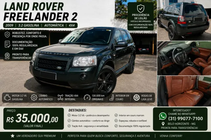 Land Rover Freelander2 I6 S 3.2 232cv Aut. 5P 2009