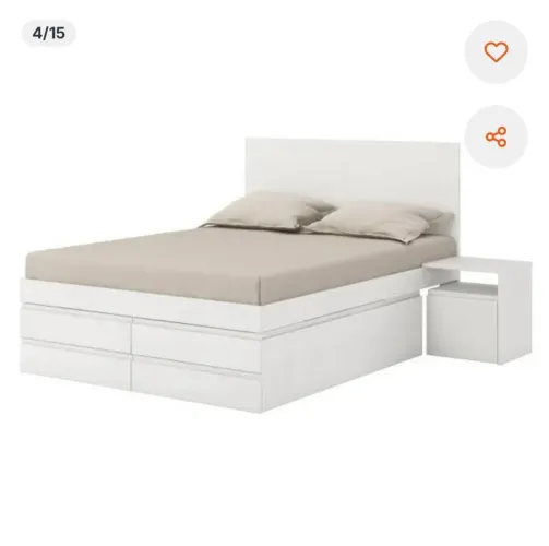 Cama Casal Multifuncional Madeira Macica