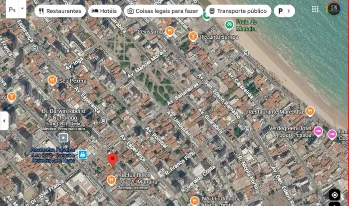 Excelente Lote Comercial à Venda em Manaíra  Av. Monteiro da Franca C/600m² 20,00 x 30,00