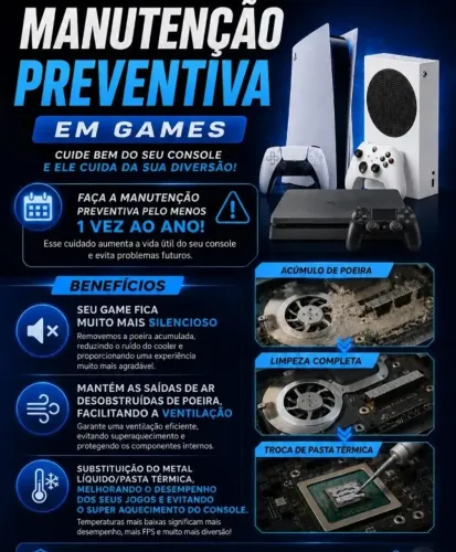 Xbox one conserto e reparos