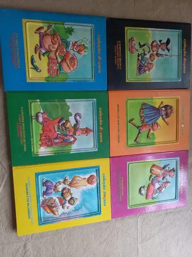 Lote 6 Livros Infantis Antigos - Coleção Doçura (Clássicos)