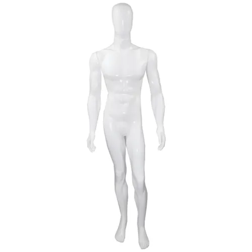 Manequim masculino plástico bombado + base