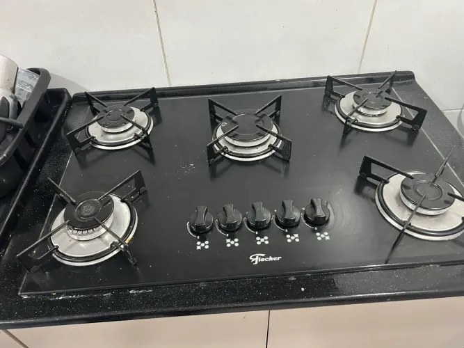 Fogão cocktop 5 bocas 