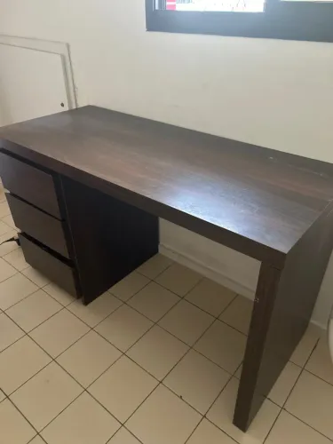 Mesa Escrivaninha com 3 gavetas (Estudo )