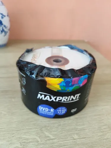 45 DVDs regraváveis maxprint