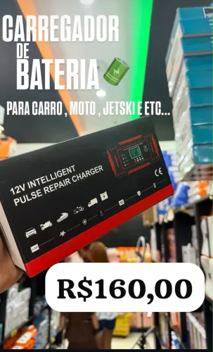 Carregado de bateria e Bomba portátil