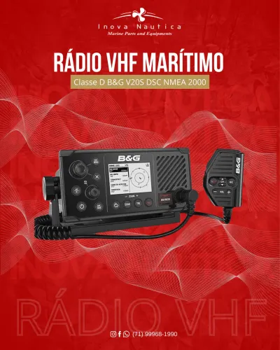 Rádio VHF Marítimo B&G