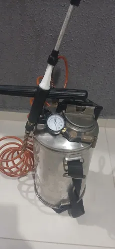 Pulverizador Inox 10L Guarani Kit Viton