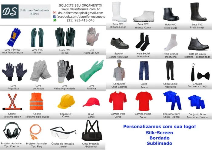 Uniformes e EPIs
