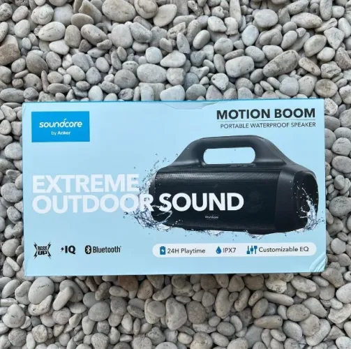 Caixa de Som Bluetooth Anker Motion Boom IPX7 Potente Lacrado