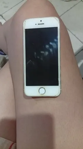 iPhone 5s Prata/Branco - Para Peças ou Retirada (Não Testado)