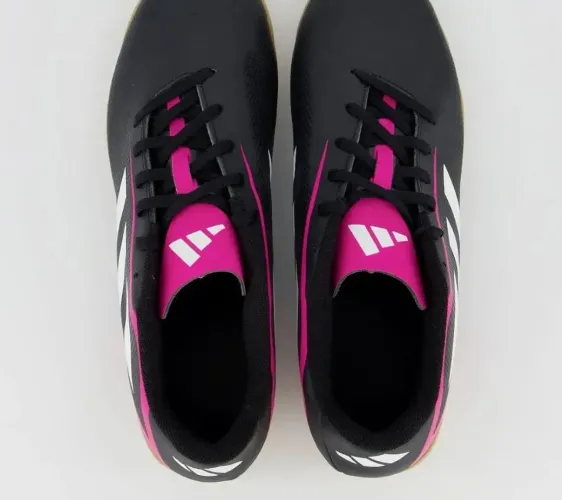 Chuteira Usada Adidas Futsal Artilheira VI Preto/Rosa