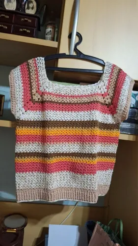 Blusa de tricô