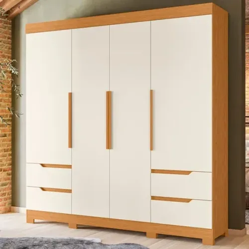 O Roupeiro Albatroz Vivacce é perfeito para compor seu quarto 