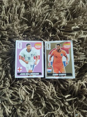 Vendendo legend extra sticker bordado e ouro Jude bellingham e Cody Gakpo