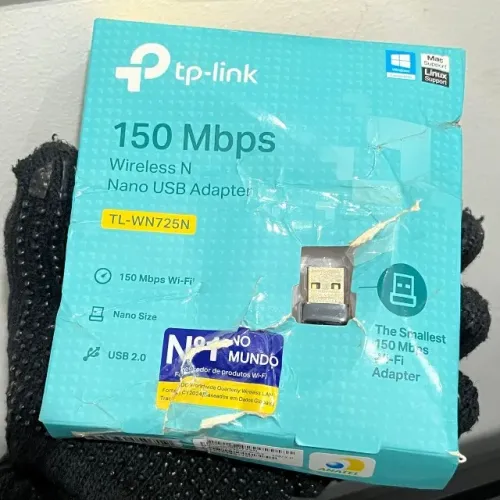 adaptador usb nano tp-link tl-wn725n 150mbps nunca usado original