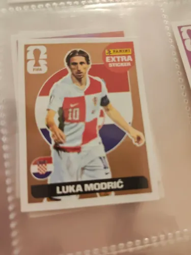 Figurinha da copa 2026 legend Luka modric bronze