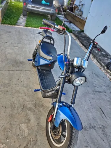 SCOOTER ELÉTRICA ESTILO HARLEY 3000W - POTÊNCIA, CONFORTO E ESTILO EM UM SÓ VEÍCULO!