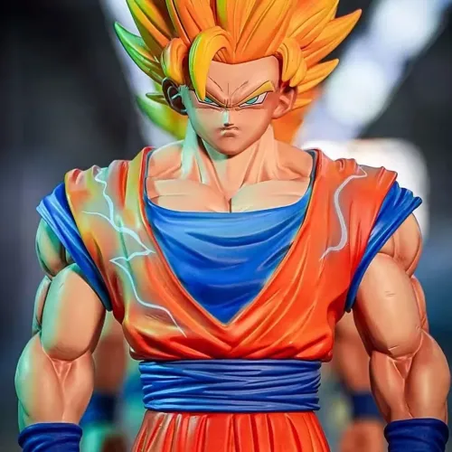 Figura Goku sssj1 30cm ñ bandai