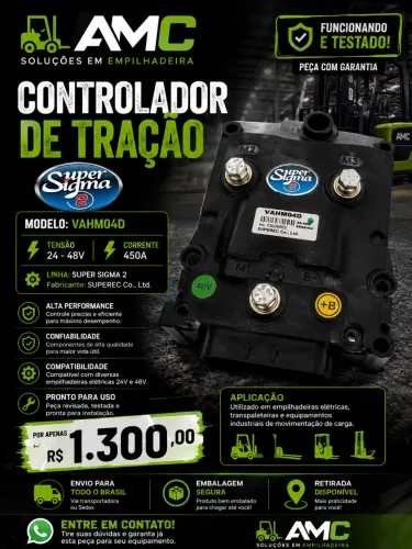 Controlador de tração super sigma 