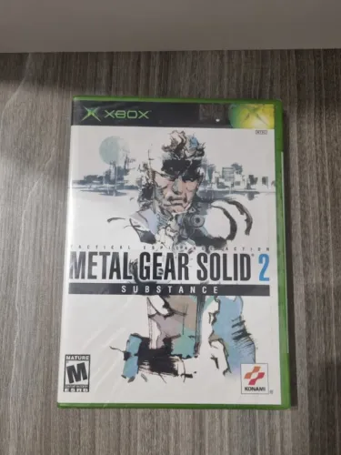 Metal Gear Solid 2 Substance Xbox Clássico - LACRADO